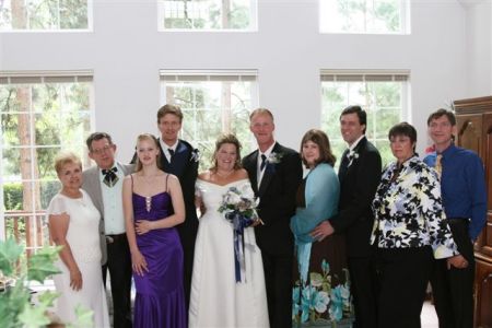 Son Alex's wedding