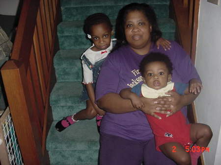 Joan McCormick Williams & children 2002