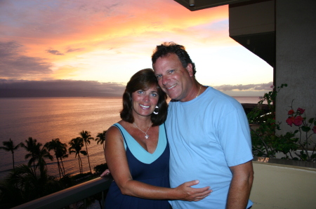 "The Ball & Chain" and me in Hawaii.