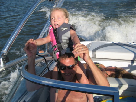 The wild Niece on Boat, sis passed out in back
