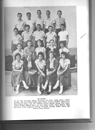 1960 Lafayette School, Havana, 9th Grade Class