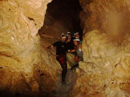 Spelunking in Belize