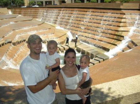 Ft Worth water gardens