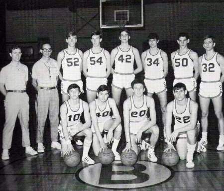 1970-71 Brebeuf Basketball Team (Varsity)