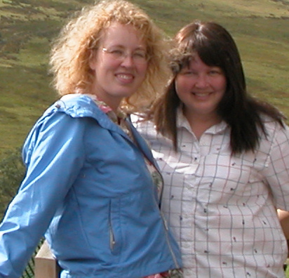 Elizabeth and I in the Lake District 2005