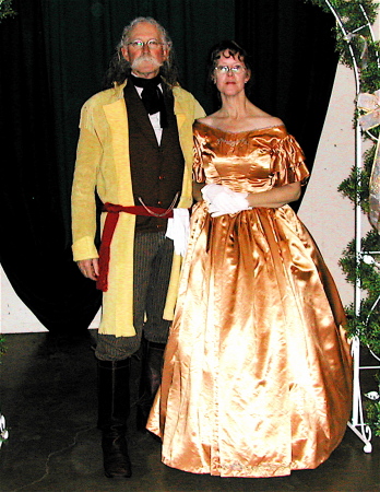 Jeri and I at a Civil War Ball