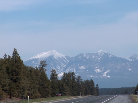 San Francisco Peak in Flagstaff, AZ