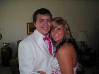 My Daughter and Fiance at her senior prom