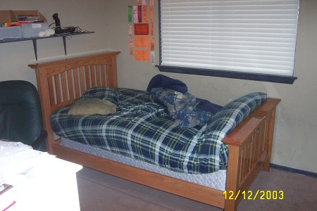 Darren's bed I built