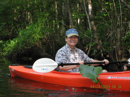 kayaking near St. Johns river