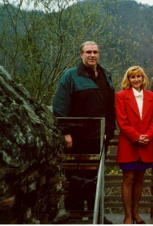 at Dracula's Poeinara Castle in Ro. (1999)