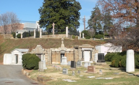 Mausoleum row