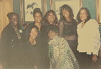 old clique! the girls...25 year class reunion