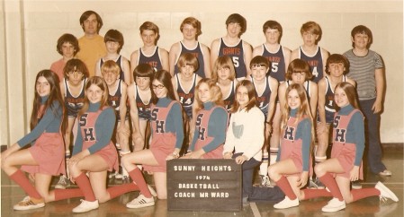 Sunny Heights Giants basketball, 1974