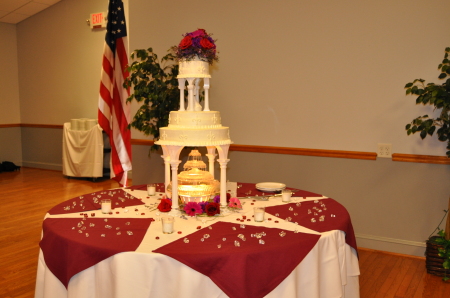 Our wedding cake