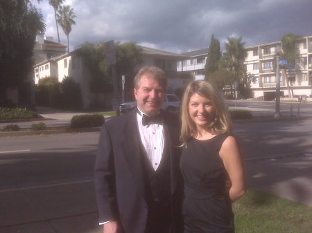 Dad and McKenzie heading to the GRAMMY'S!