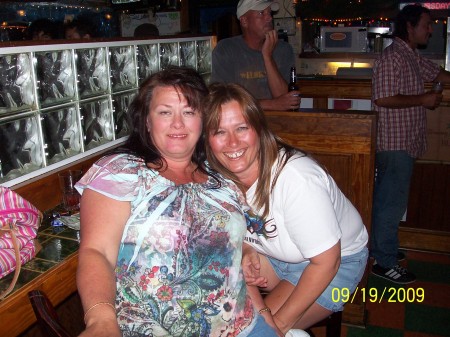 Rhonda and I at the Irish Pub