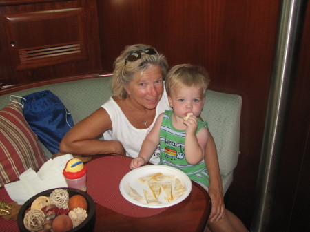 My grandson & I - July 2008