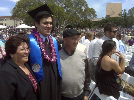 proud grandparents! UCSB