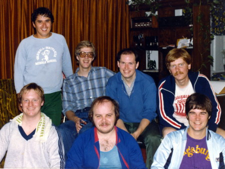 B-ball, a long time ago, with the buds.