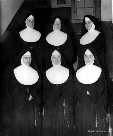Sisters at Holy Name School 1951
