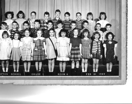 Clifton Elementary School -- First Grade - 1948