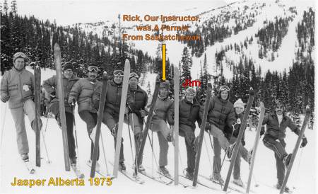 Skiing In Jasper 1975