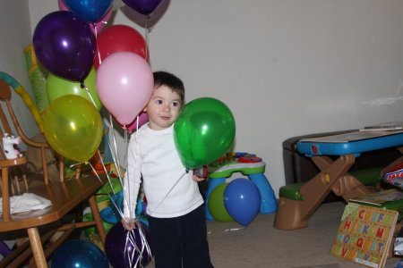 Little Boys and Balloons!
