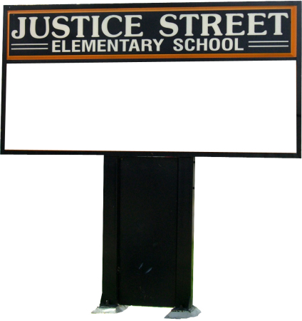 Justice Street Elementary School Logo Photo Album