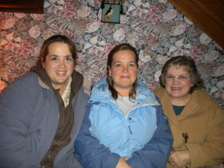 With Tina & Mom at Cape May, Oct.'09