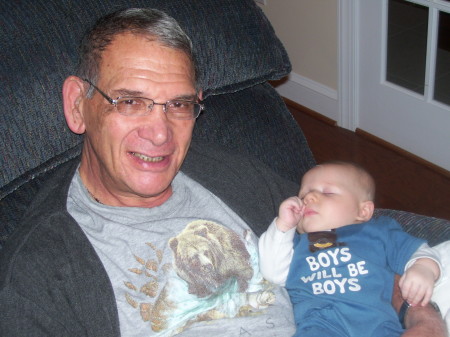 Me with Grandson   12/4/2009