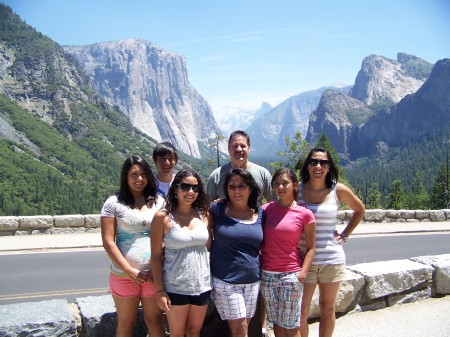 Family visit to Yosemite