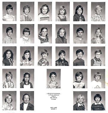 Los Coyotes 1972 thru 1979 Class Pictures