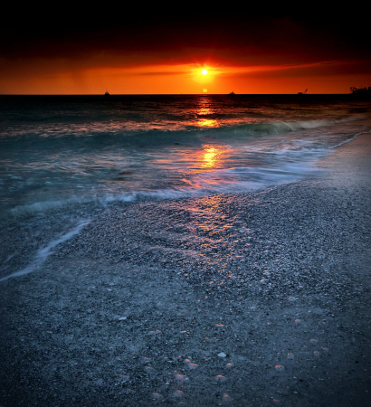 Lido Beach Sunset 3.21.09