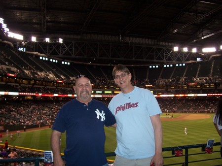 Baseball game at Chase Field