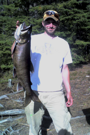 Tyler in the Boundary Waters.