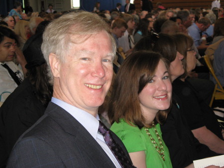 With Bridget at Cara's Graduation, 2009