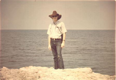 Me in Turkey 1973 at the Black Sea