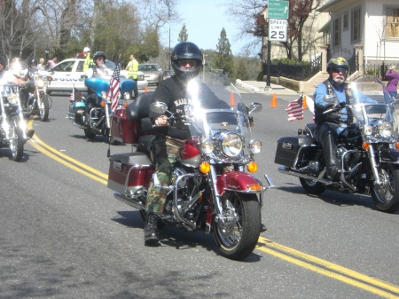 Sonora Vietnam Veterand Parade 3/28/10