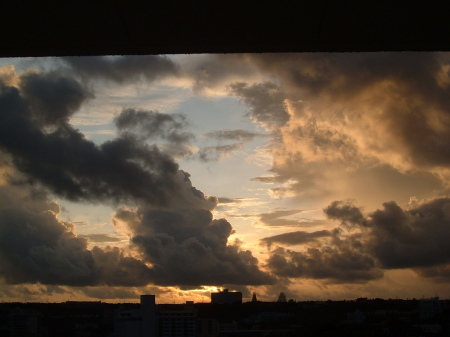 Guam at sunrise 2009.