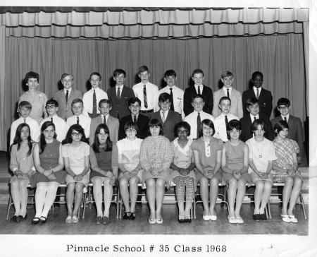 Miss Simmonds Class of 1968