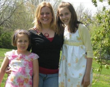 Me and the girls April 2009