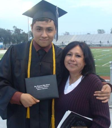 Gabriel and his aunt Debbie