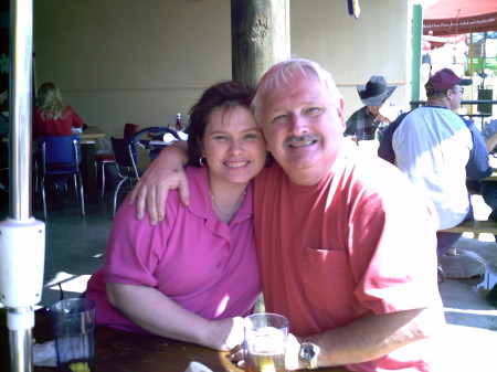 My honey Kerry and me in Shrevesport,  LA