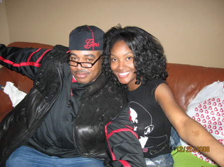 Rick and Tyeshia ( my youngest daughter )