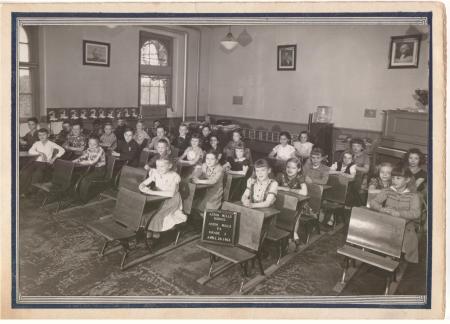 Aston Mills School, Aston PA - April 1953