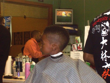 Jamal's First Haircut