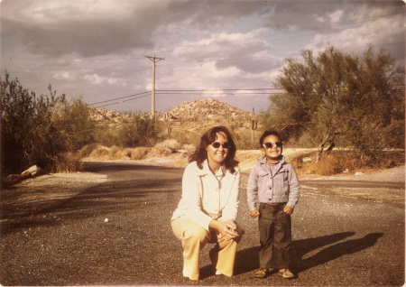 My Mom and I in Arizona