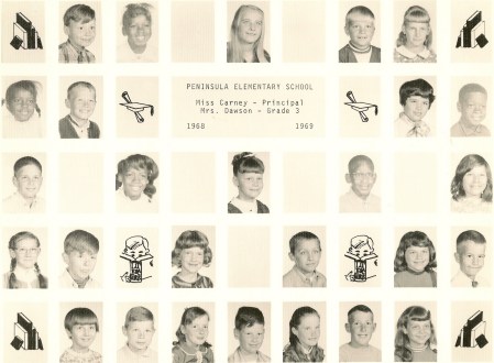 Peninsula Elementary School 1968-1969