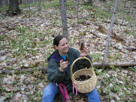 Betty & the morels